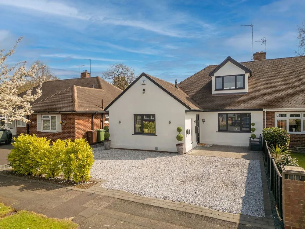 Bungalow front extension exterior